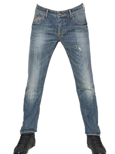 Foto armani jeans 18cm vintage stretch denim jeans