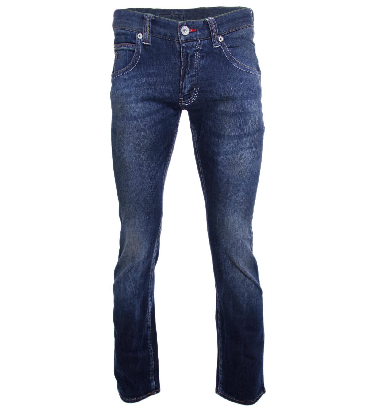 Foto Armani Jeans Blue Heavily Washed/Faded Denim Jeans