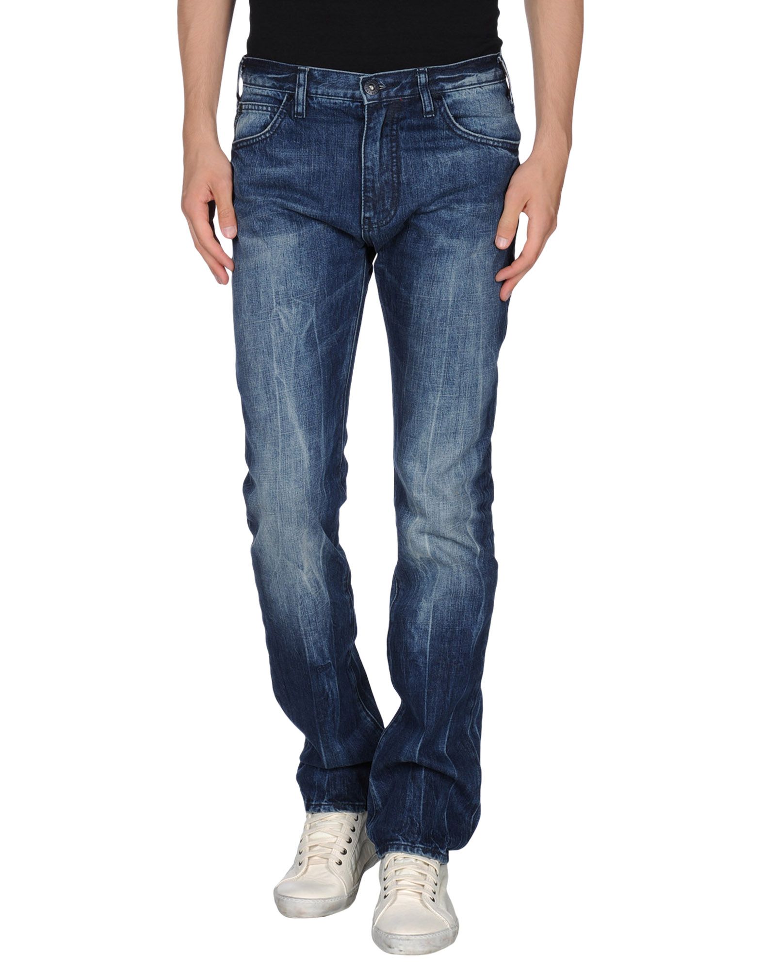 Foto armani jeans pantalones vaqueros Hombre Azul marino