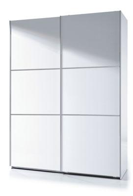 Foto Armario 2 puertas correderas de 150 cm. en color blanco modelo ...