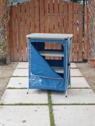 Foto armario aluminio plegable camping tryun