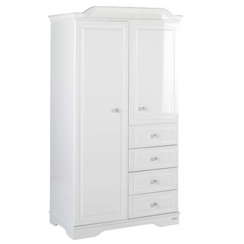 Foto Armario micuna a-1079 elegance blanco brillo