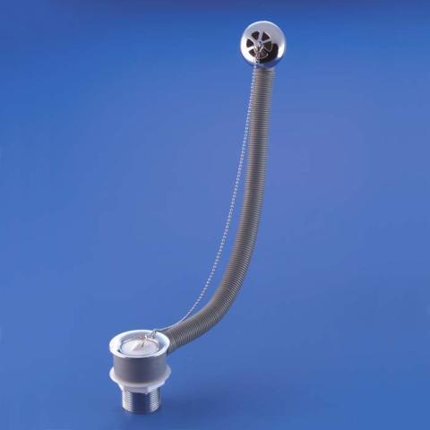 Foto Armitage Shanks Bath Chain Waste With Plastic Plug And Overflow Chrome