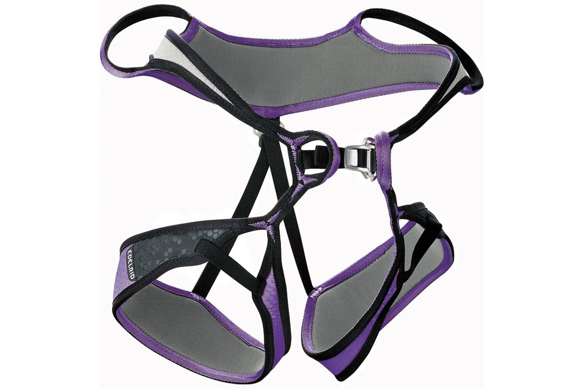 Foto Arnés Edelrid Loopine gris/violeta para mujer , m