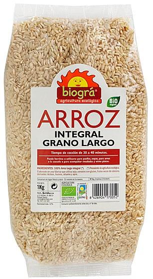 Foto Arroz integral grano largo 1 kg sorribas
