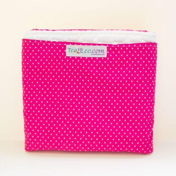 Foto Arrullo bebe topos fucsia