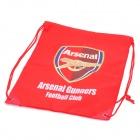 Foto Arsenal FC Football Club Logo Cierre con cordón bolsa de transporte - Rojo
