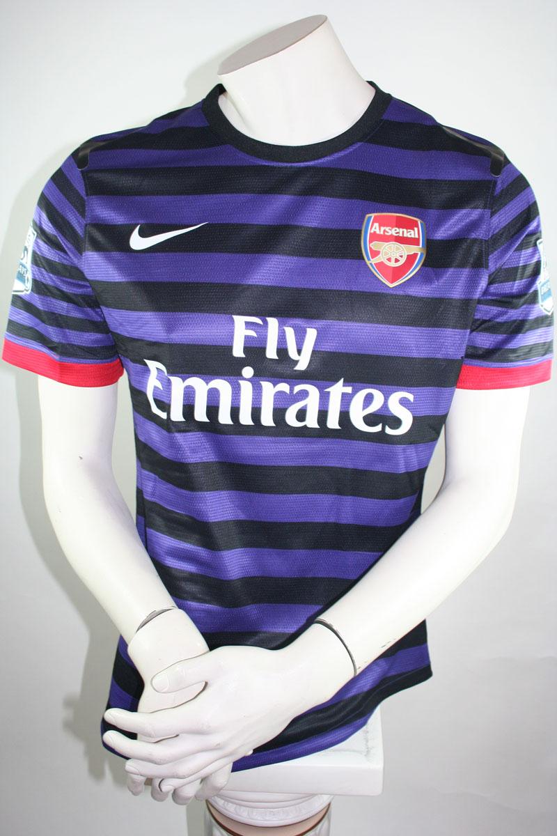 Foto Arsenal London camiseta 9 Lukas Podolski 2012/13 Matchworn Nike M