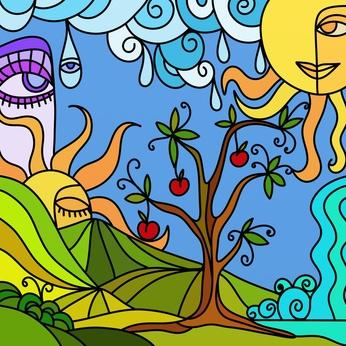 Foto ART PANEL ALBERO Absorbent Acoustic Panel 78x78x4, 5 Cm