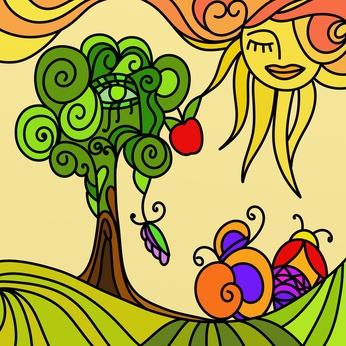 Foto ART PANEL NATURA Absorbent Acoustic Panel 78x78x4, 5 Cm