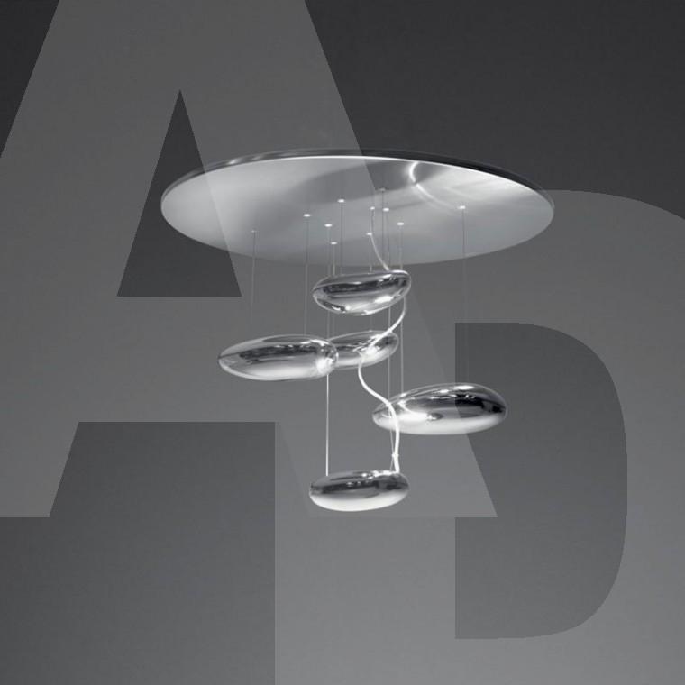 Foto Artemide - Mercury Mini Soffitto - Lámpara de techo - aluminio