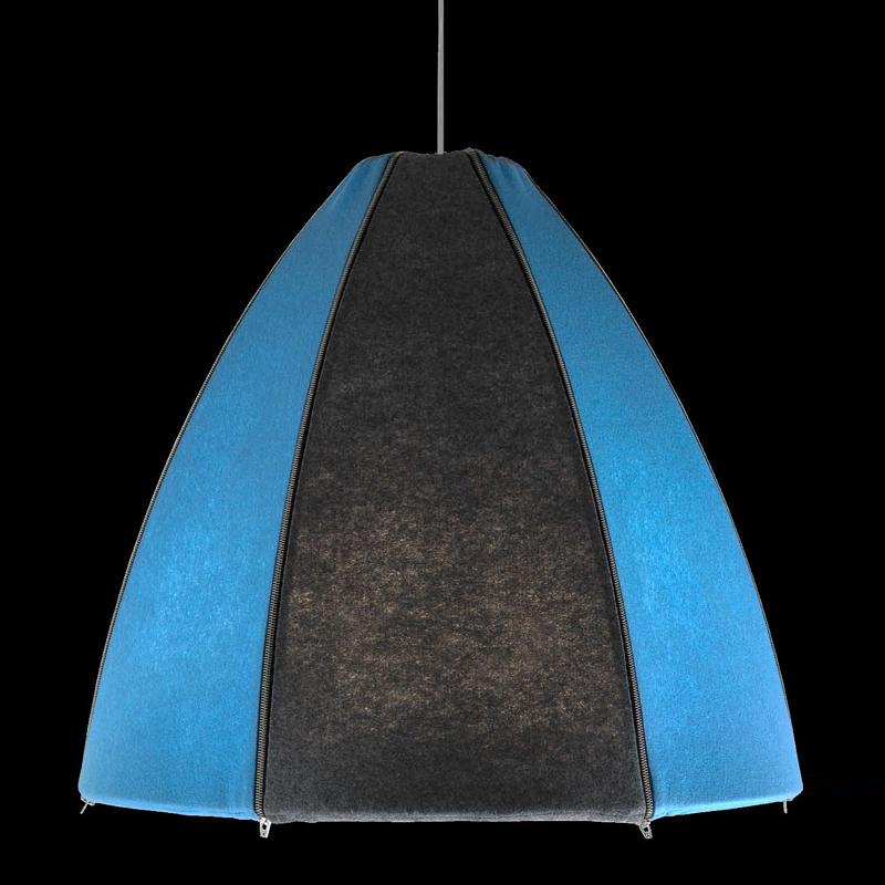 Foto Arturo Alvarez / Suspension lamp / NR04-H (dark grey-blue)