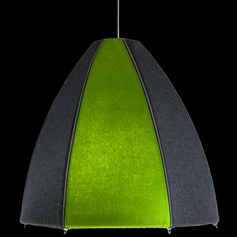 Foto Arturo Alvarez / Suspension lamp / NR04-H (dark grey-green)