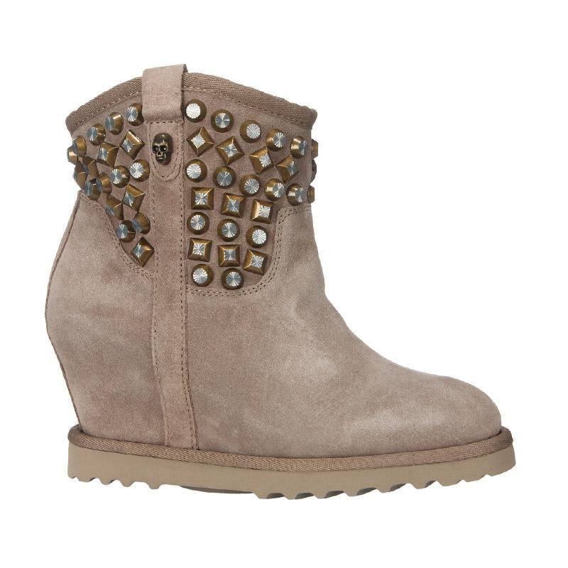 Foto Ash Botas - yoga calfsuede - Gris