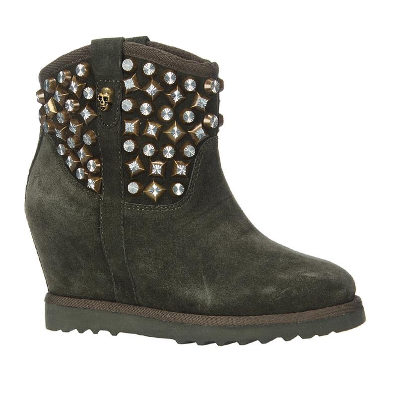 Foto Ash Botas - yoga calfsuede - Gris