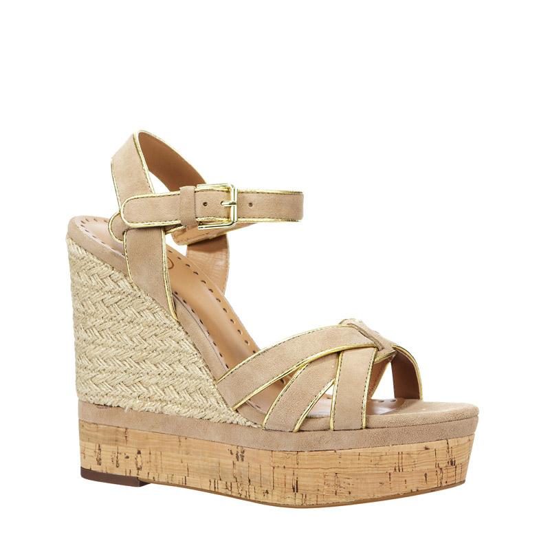 Foto Ash Zapatos de plataforma - grazia bis kidsuede/metal kid - Marron ...