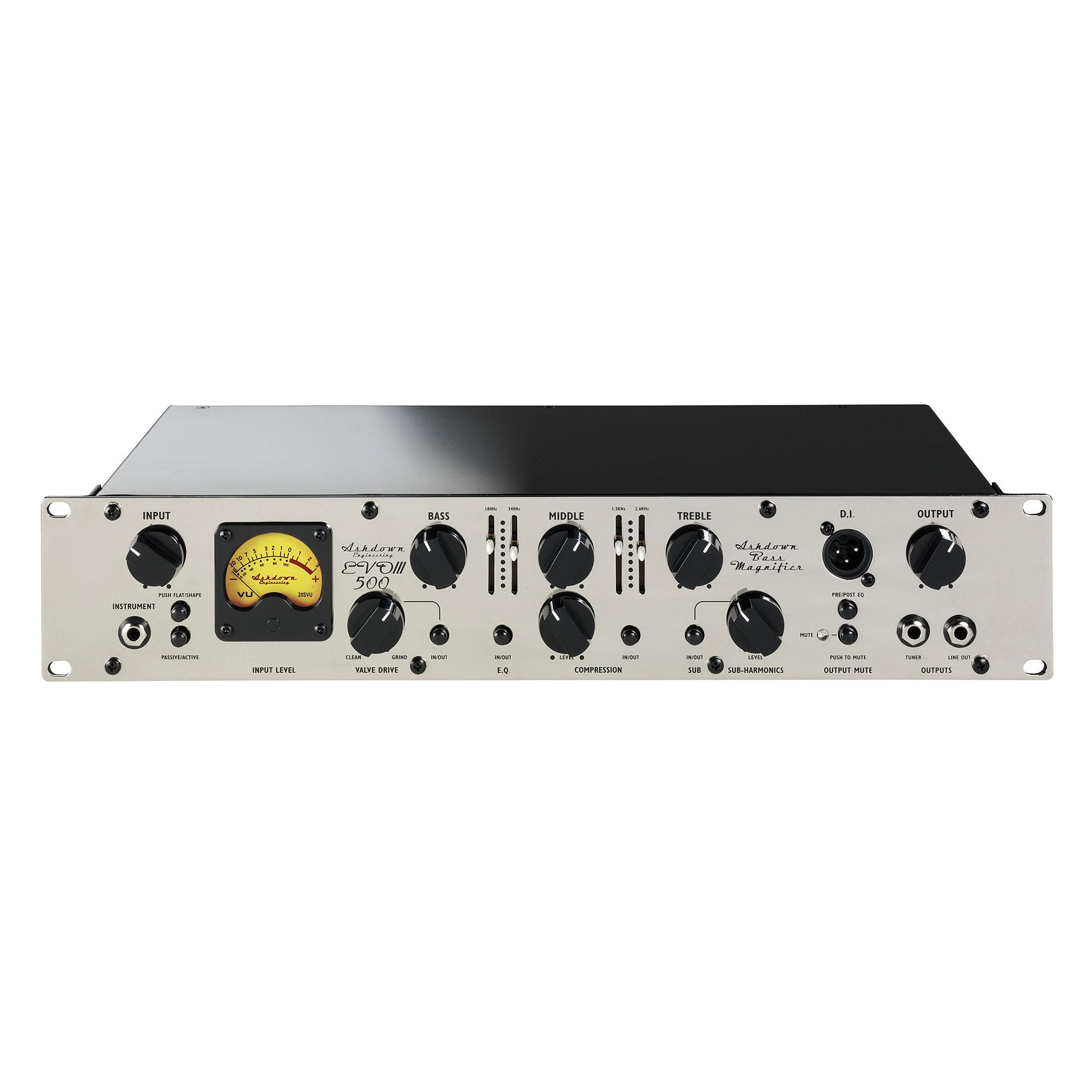 Foto Ashdown ABM 500RC EVO III Rackmount, Cabezal bajo