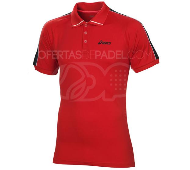Foto Asics Game Polo High Red Man