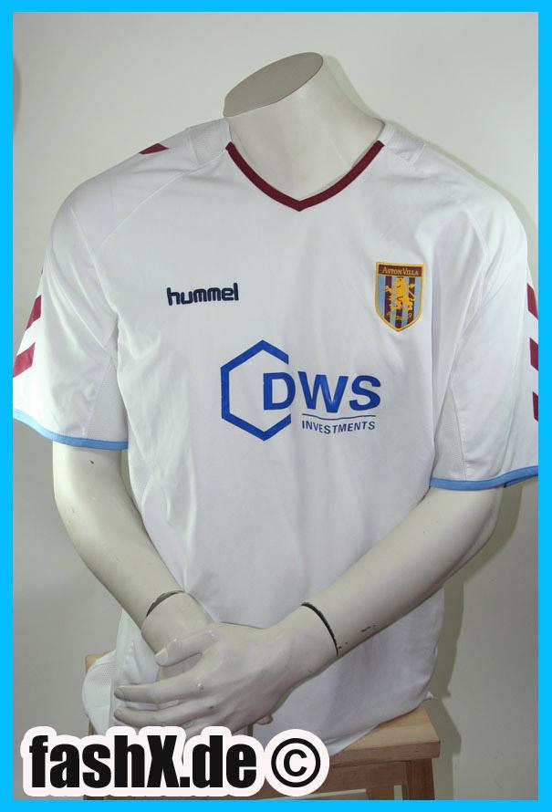 Foto Aston Villa Hummel Camiseta Maillot Dws talla adulto L / XL