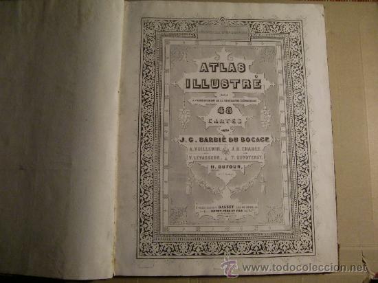 Foto atlas illustre por j c barbie du bocage 1852