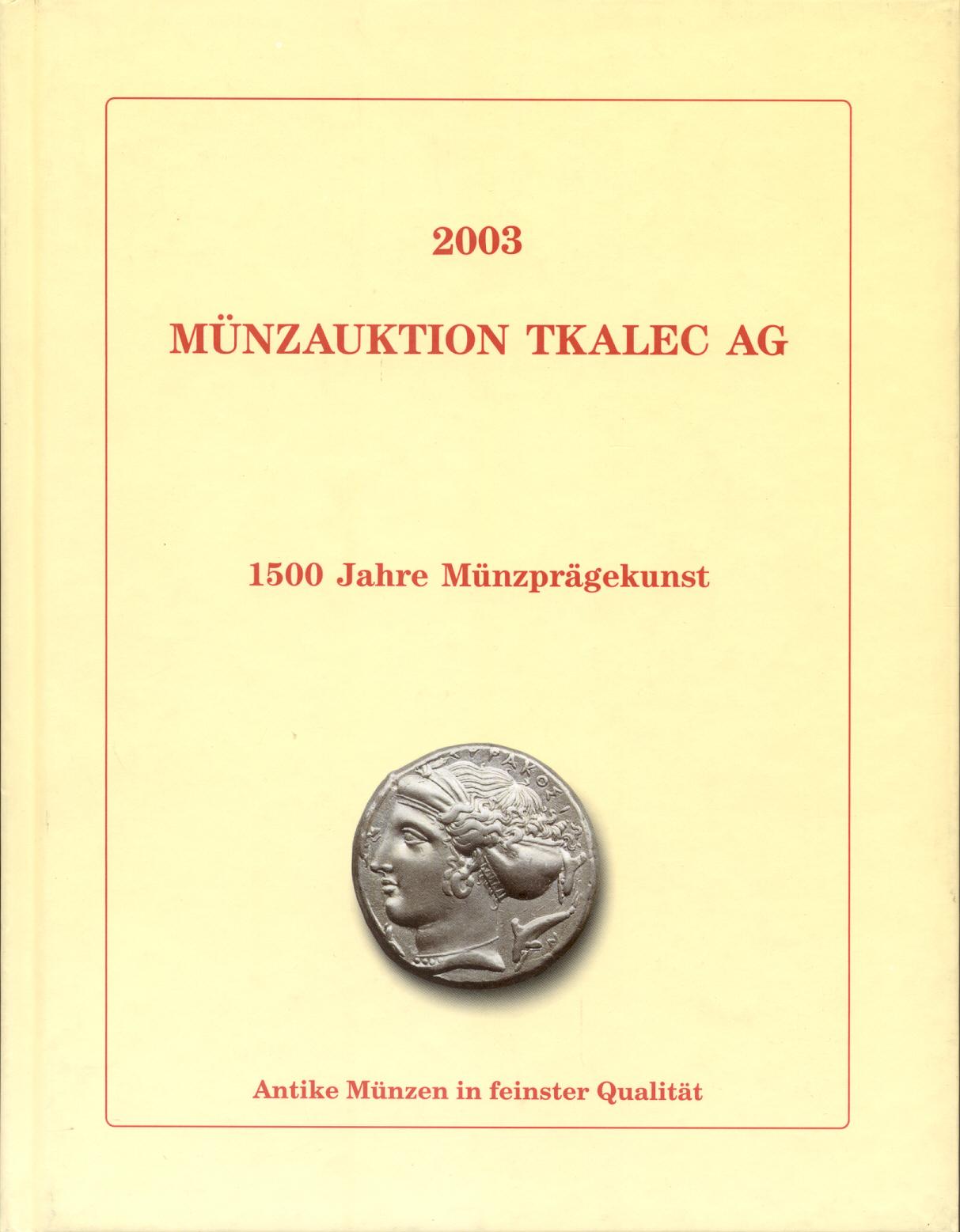 Foto Auction Catalogues 2003