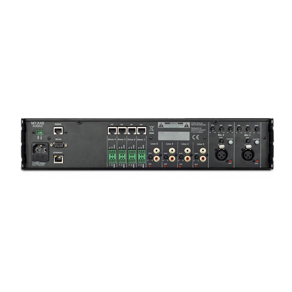 Foto Audac MTX48 Sistema De Audio Multizona
