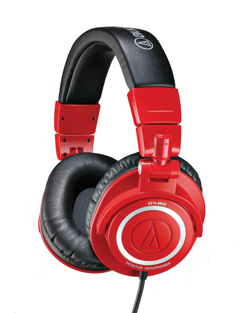 Foto Audio technica AURICULARES ATH-M50 RED. Auriculares de estudio