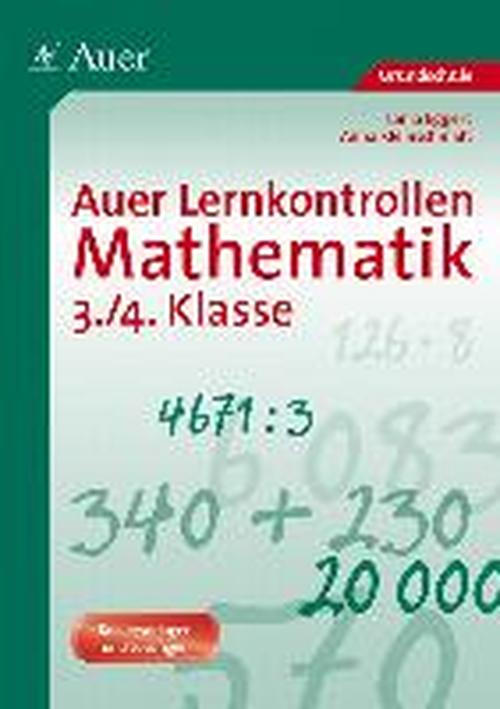 Foto Auer Lernkontrollen Mathematik, Klasse 3/4