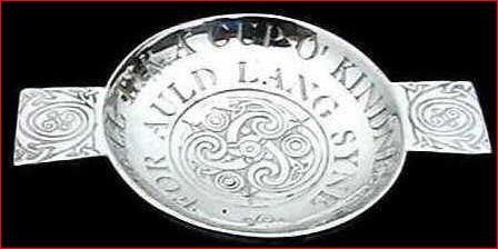 Foto Auld Lang Syne Pewter Quaich - 130Mm