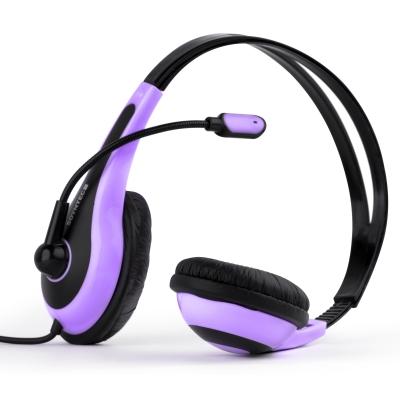 Foto AURICULAR CON MICRO ENERGY SISTEM SOYNTEC NETSOUND 500 AURICULARES +MICROF. VIOLETA