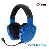 Foto auricular gaming ozone rage st estéreo azul