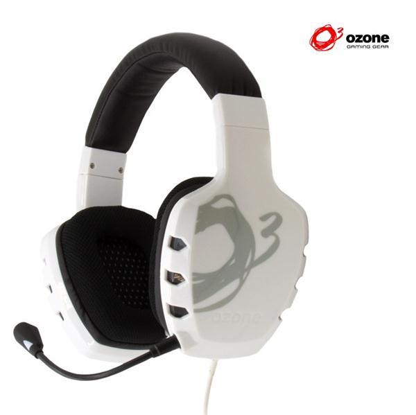 Foto Auricular gaming ozone rage st estéreo blanco
