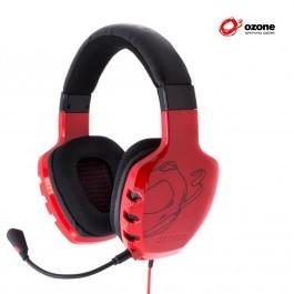 Foto Auricular Gaming Ozone Rage St Estéreo Rojo
