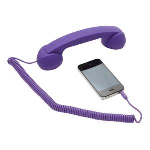 Foto Auricular Moshi Moshi Retro pop phone Lila Iphone
