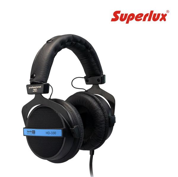 Foto Auricular superlux hd330 negro/azul