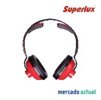 Foto auricular superlux hd651 rojo