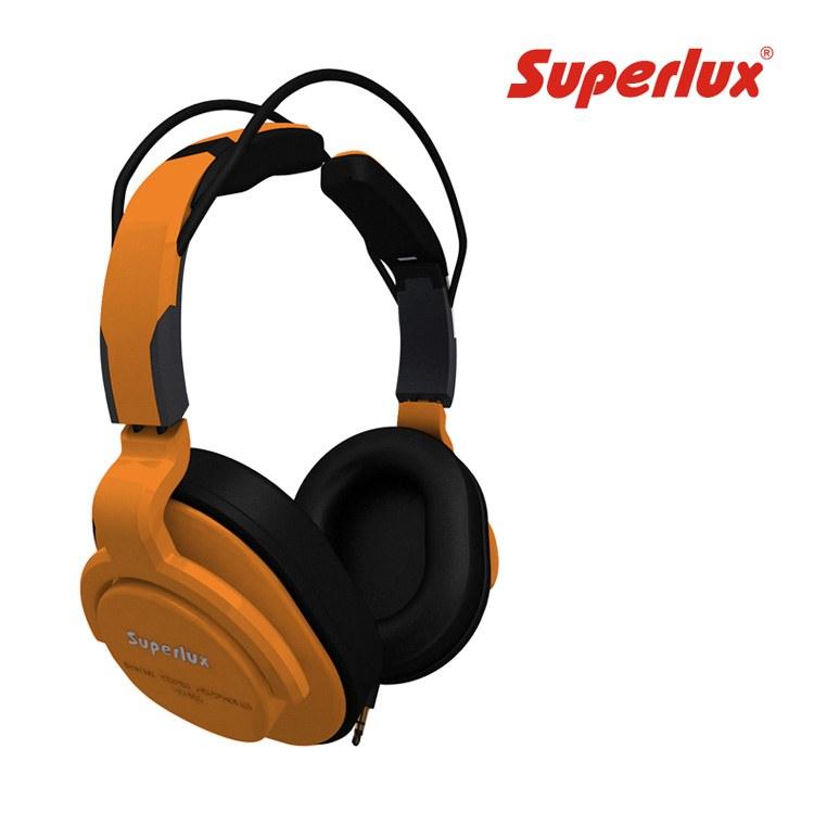Foto Auricular superlux hd661 naranja profesional