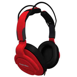 Foto Auricular SuperLux HD661 Rojo Profesional