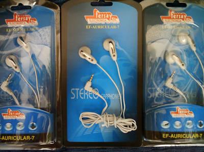 Foto Auriculares Estereo Fersay 60mw.1,2 Mts Cable.jack 2,5