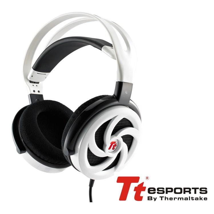 Foto auriculares gaming tt esports shock spin blanco