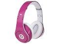 Foto auriculares monster beats by dr dre studio pink monster cable