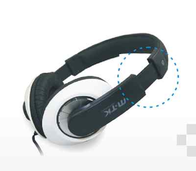 Foto Auriculares Moveteck Para Pc, Mp3, Ipod, Ect, Calidad, Blancos