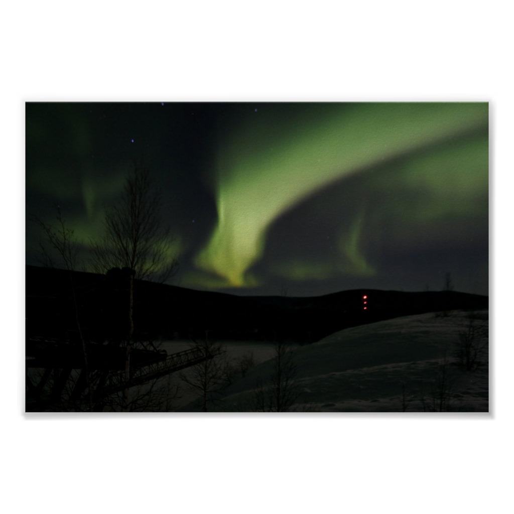 Foto Aurora boreal Impresiones