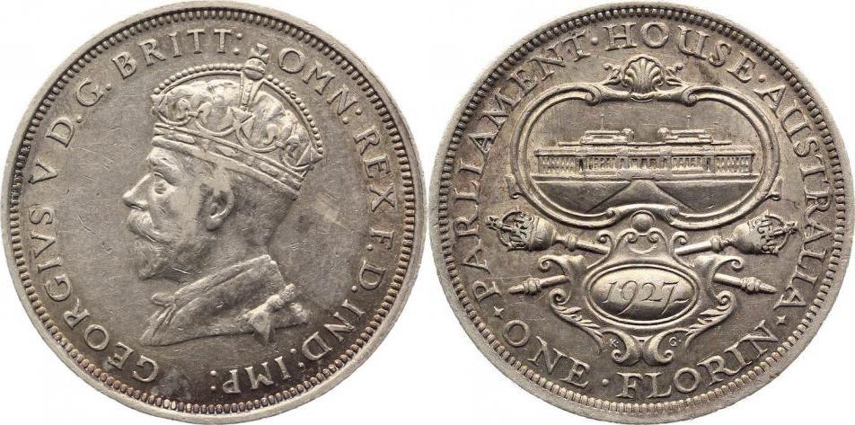 Foto Australië Florin 1927
