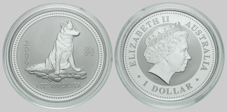 Foto Australien 1 Dollar 2006