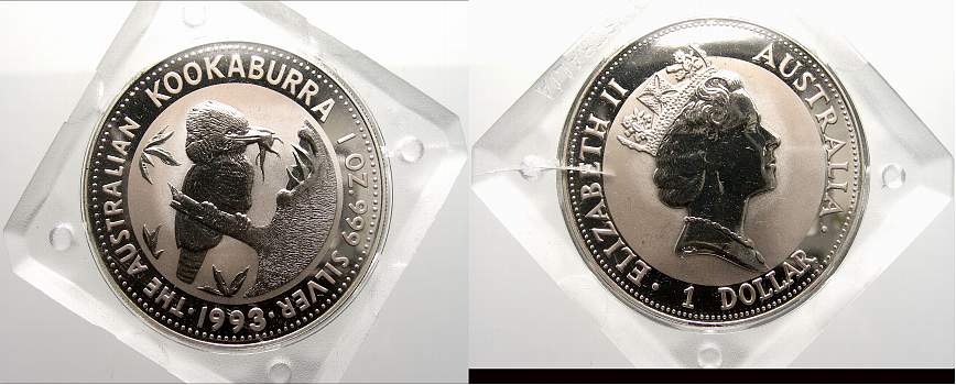 Foto Australien 1 Dollar (Kookaburra) 1993