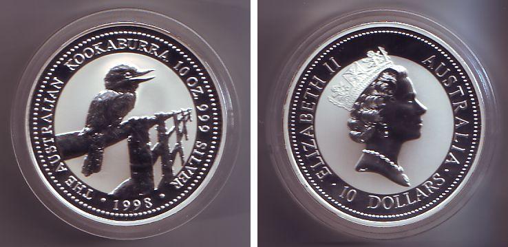 Foto Australien 10 Dollar 1998
