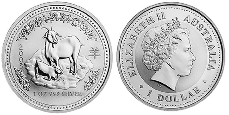 Foto Australien / Australia 1 Dollar 2003