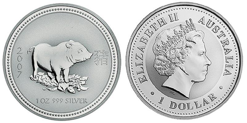 Foto Australien / Australia 1 Dollar 2007