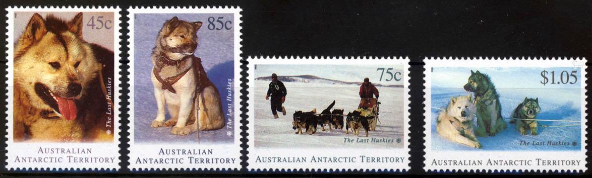 Foto Australische Gebiete in der Antarktis 4 Marken 1994